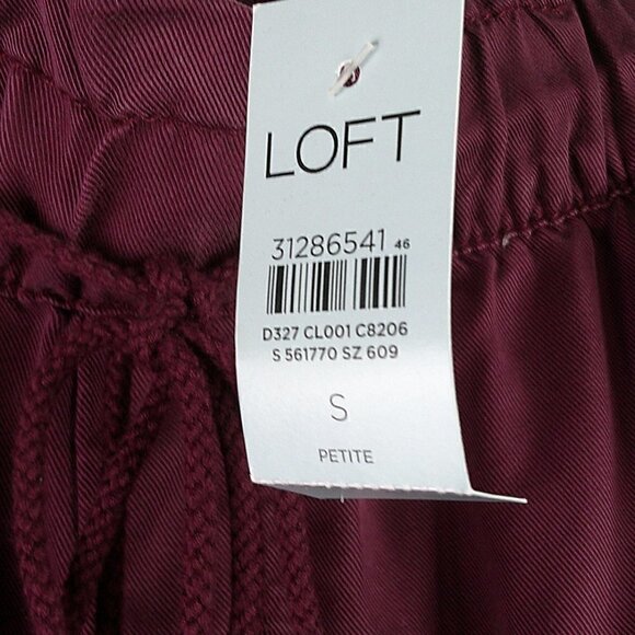 Loft - Plum Colored Comfy Shorts - SP - Picture 4 of 5